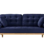 Sofamania Mid-Century Sofas, Navy