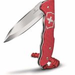 Victorinox Swiss Army Hunter Pro Alox with Clip Paracord, Red, 130 mm