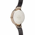 Obaku Denmark – Sky Walnut Stainless Steel Analog Quartz Watch 3 ATM (V173LXVNMN)