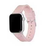Lacoste Petit Piqué Silicone Unisex Apple Strap Color: Pink (Model: 2050007)