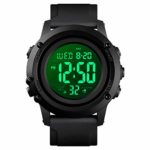 Men’s Digital Sports Watch Large Face Waterproof Wrist Watches for Men with Stopwatch Alarm LED Back Light