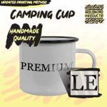 #vicente – 12oz Hashtag Camping Mug Stainless Steel, Black