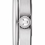 Tissot mens Gentleman Stainless Steel Dress Watch Grey T1274101105100