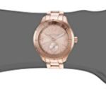 Technomarine Men’s MoonSun Stainless Steel Quartz Watch with Stainless-Steel Strap, Rose Gold, 18 (Model: TM-117031)