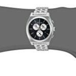Nixon Men’s A9722348-00 Time Teller Chrono Analog Display Quartz Silver Watch