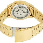 Seiko Men’s SNKE56 Seiko 5 Automatic Gold Dial Gold-Tone Stainless Steel Watch