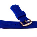 Swiss Legend 18MM Blue Silicone Rubber Watch Strap & Rose Gold Stainless Buckle fits 53mm Neptune Watch