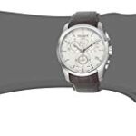 Tissot mens Couturier Chrono Quartz stainless-steel Dress Watch Brown T0356171603100