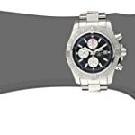 Breitling Men’s BTA1337111-BC29SS Super Avenger II Analog Display Swiss Automatic Silver Watch