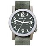 Bertucci A-6A Experior Olive Nylon Strap 40mm Marine Green Dial Field Watch