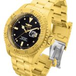 Invicta Men’s 15286 “Pro Diver” 18k Yellow Gold Ion-Plated Stainless Steel and Diamond Accent Watch