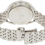 SWAROVSKI Women’s Crystalline Glam Stainless Steel Quartz Watch with Metal Strap, White, 3 (Model: 5455108)
