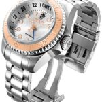 Invicta Men’s 16964 Reserve Analog Display Swiss Quartz Silver Watch