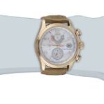 Citizen Women’s FC0003-18D World Time A-T Eco-Drive Camel Leather Strap Watch