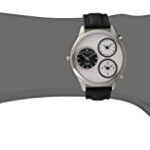 Charles-Hubert, Paris Men’s 3968-W Premium Collection Analog Display Japanese Quartz Black Watch