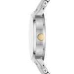 DKNY Women’s The Modernist Quartz Stainless Steel Three-Hand Dress Watch, Color: Gold/Silver (Model: NY2999)