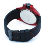 Adee Kaye #AK7779-M Men’s Red Aluminum Black Dial Casual Sports Watch