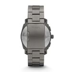 Fossil Men’s Machine Quartz Stainless Steel Chronograph Watch, Color: Smoke (Model: FS4662)