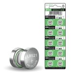 Siiboat Watch Batteries 80PCS – AG0, AG1, AG3, AG4, AG5, AG7, AG10, AG13, 1.5V Alkaline LR41 LR44 Assorted Button Coin Cell Batteries