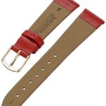 Hadley-Roma Women’s LSL702RQ-180 18mm Red Genuine Leather Watch Strap