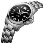 Longines Conquest Black Dial Automatic Mens Watch L37784586