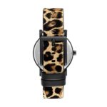 DKNY Soho Three-Hand Animal-Print Leather Watch