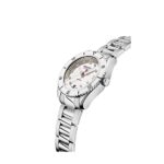 Alpina Ladies Alpiner Comtesse Swiss Quartz Watch with Diamonds, Steel and White