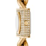Michael Kors MK Chain Lock Three-Hand Gold-Tone Stainless Steel Women’s Watch (Model: MK4711)