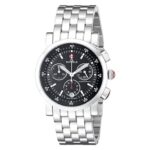 MICHELE MWW01C000138 Black Dial Silver Stainless Steel Bracelet Women’s Sport Sail 38mm Watch