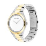 Calvin Klein Women’s Two-Tone Watch – Timeless Charm, Everyday Elegance (Model: 25200366)