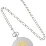 Charles-Hubert, Paris Two-Tone Quartz Pocket Watch