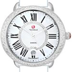 MICHELE Women’s MW21B01A1963 Serein 16 Analog Display Swiss Quartz Silver Watch Head