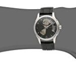 Hamilton Men’s HML-H32565735 Jazzmaster Open Heart Analog Display Swiss Automatic Black Watch