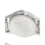 NIXON Sentry SS A356 – Silver/Turquoise – 100m Water Resistant Men’s Analog Classic Watch (42mm Watch Face, 23mm-20mm Stainless Steel Band)