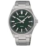 SEIKO Men’s Classic Green Dial Watch – SUR503P1