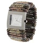 Geneva Platinum Women’s Safety Pin Watch Color: Metal and Silver
