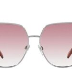 BURBERRY Sunglasses BE 3143 10058D Alexis Silver Clear Gradient P